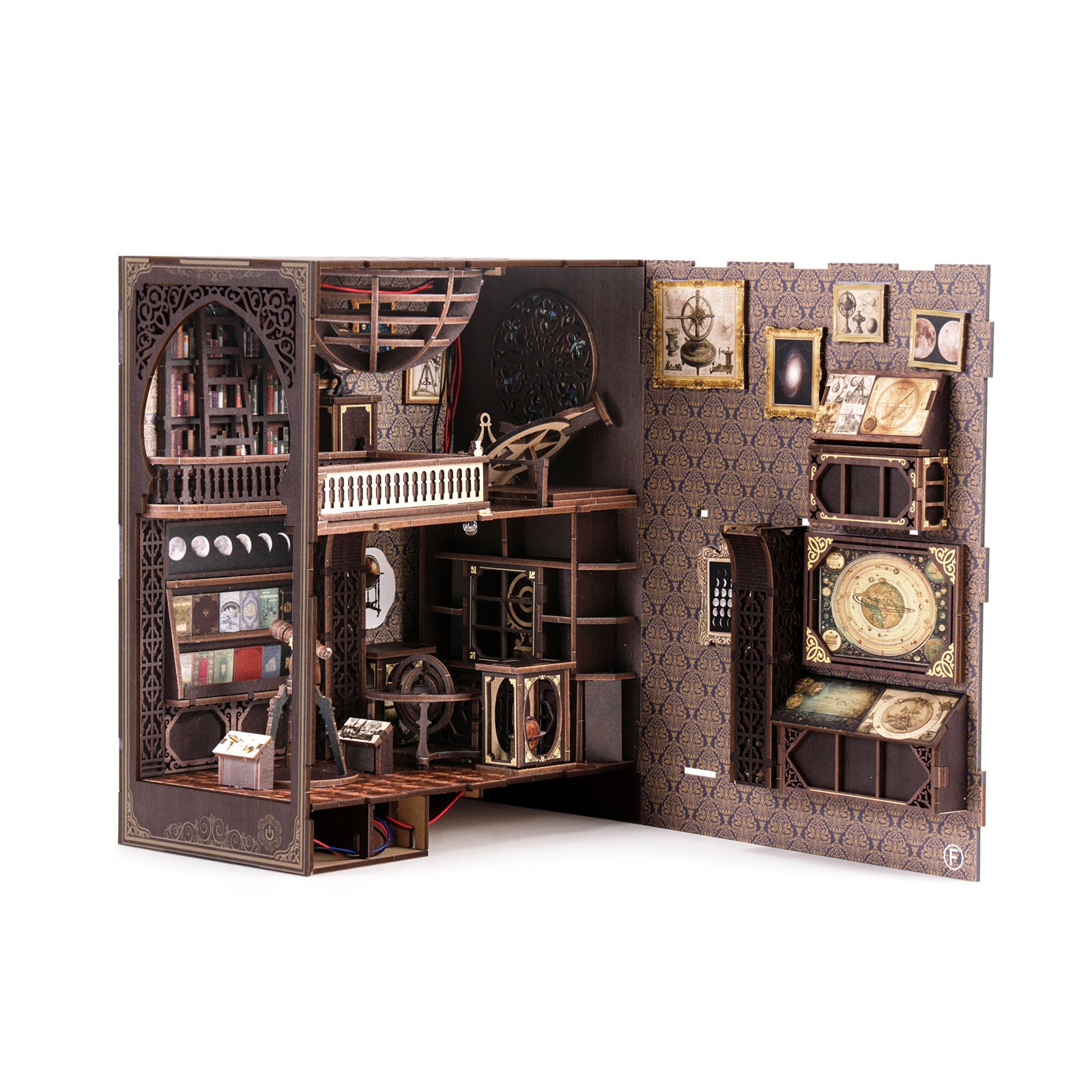 Astronomy Museum - DIY Book Nook Kit,3D Wooden Puzzle