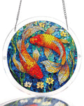 Koi Dream Pond Light Suncatcher-Acrylic Window Art