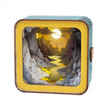 Long River Sunset Kit - 3D Wooden Puzzle Night Light