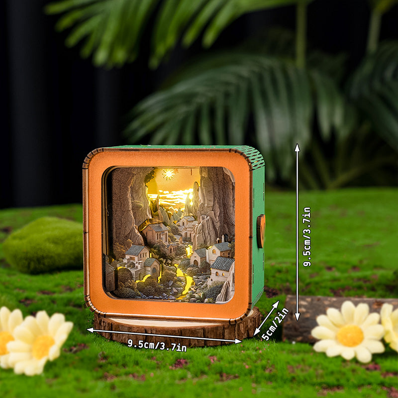 Valley Village Kit - 3D Wooden Puzzle Night Light