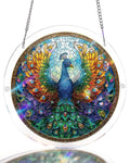 Peacock of Radiance Light Suncatcher-Acrylic Window Art