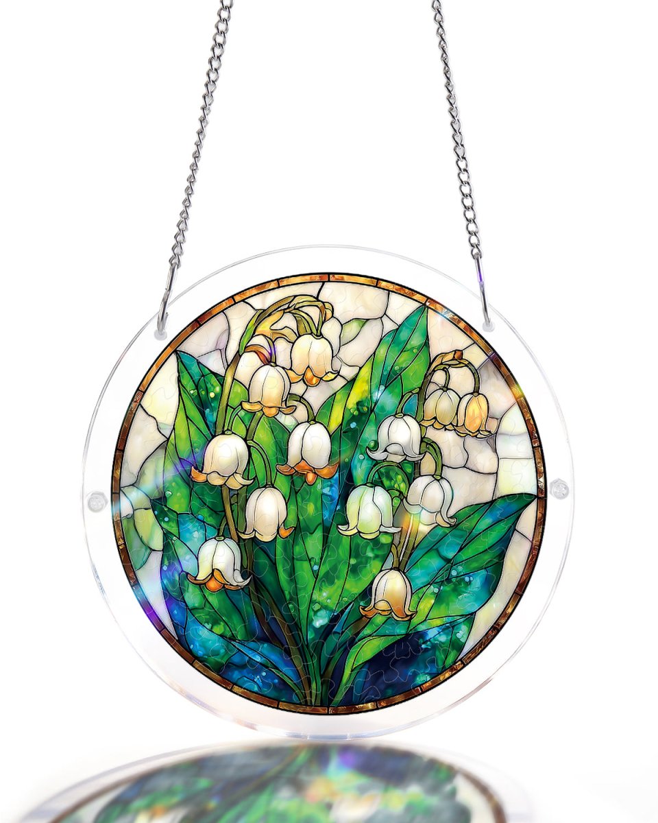 Secret Lily Valley Light Suncatcher-Acrylic Window Art