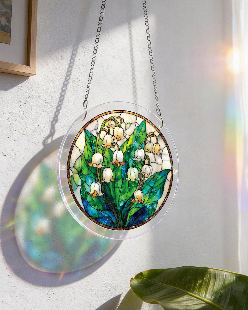 Secret Lily Valley Light Suncatcher-Acrylic Window Art