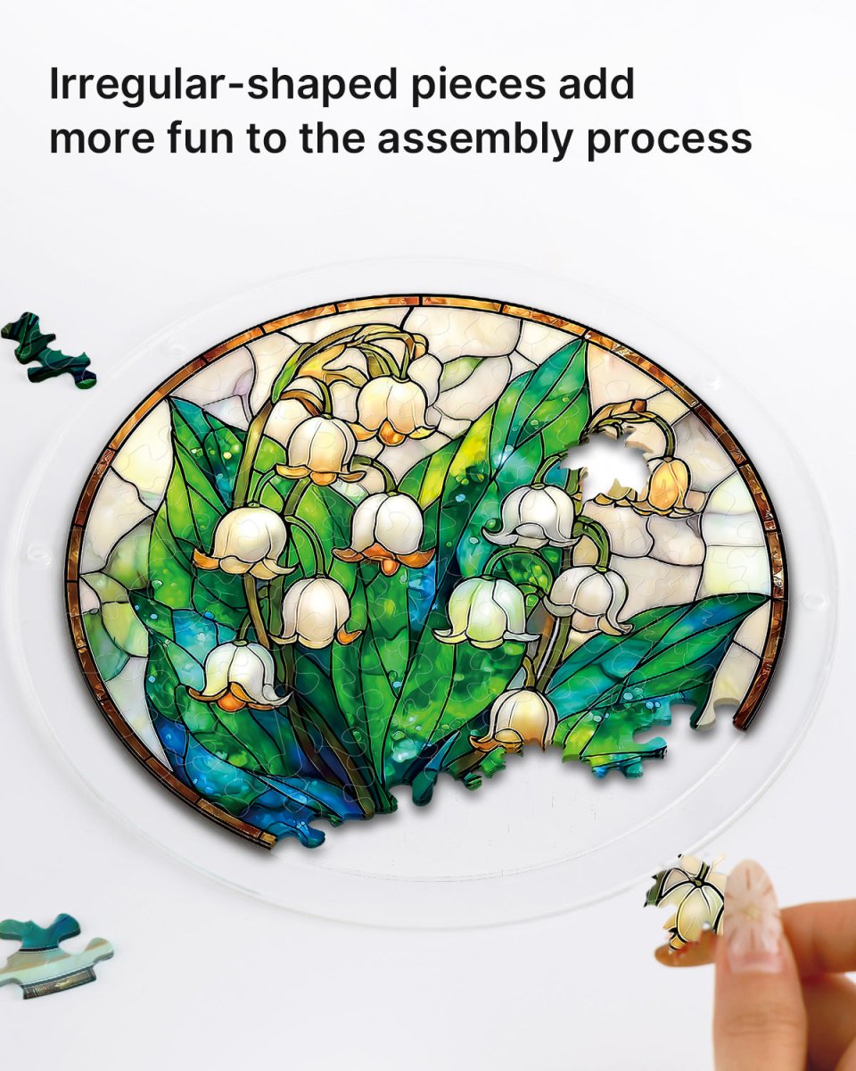 Secret Lily Valley Light Suncatcher-Acrylic Window Art