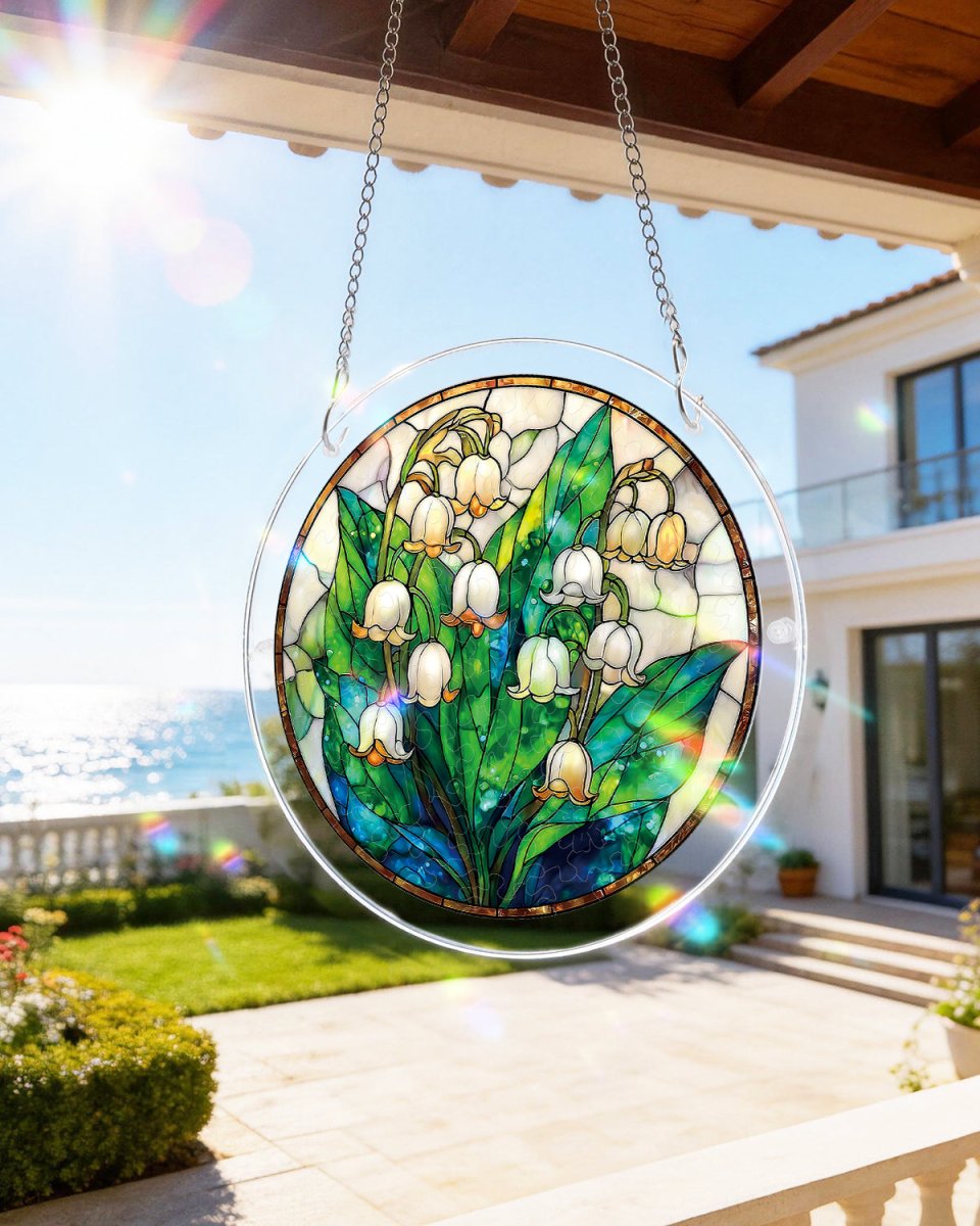 Secret Lily Valley Light Suncatcher-Acrylic Window Art