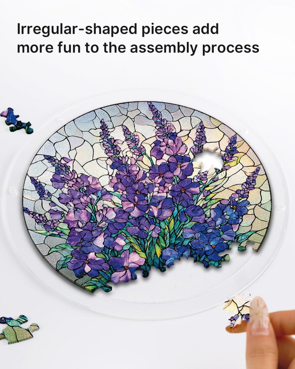 Violet Garden Grace Light Suncatcher-Acrylic Window Art