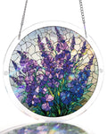 Violet Garden Grace Light Suncatcher-Acrylic Window Art