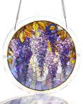 Wisteria in Glasslight Light Suncatcher-Acrylic Window Art