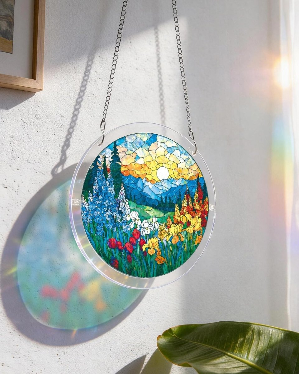 Dawn Blossom Sea Light Suncatcher-Acrylic Window Art