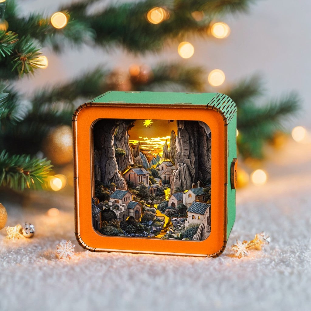 Valley Village Kit - 3D Wooden Puzzle Night Light