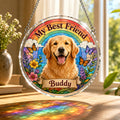 Customize Acrylic Jigsaw Puzzle Suncatcher - My Best Friend