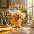 Customize Acrylic Jigsaw Puzzle Suncatcher - Home Is Where My Pet Is