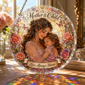 Customize Acrylic Jigsaw Puzzle Suncatcher - Mother & Child