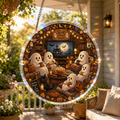 Halloween Acrylic Jigsaw Puzzle Suncatcher - 25