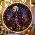 Halloween Acrylic Jigsaw Puzzle Suncatcher - 42