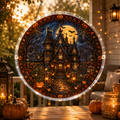 Halloween Acrylic Jigsaw Puzzle Suncatcher - 45