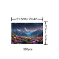 Starry Sky Garden 500 / 1000 Piece Puzzle