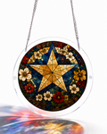 250th-Acrylic Jigsaw Puzzle Suncatcher - Patriot Star